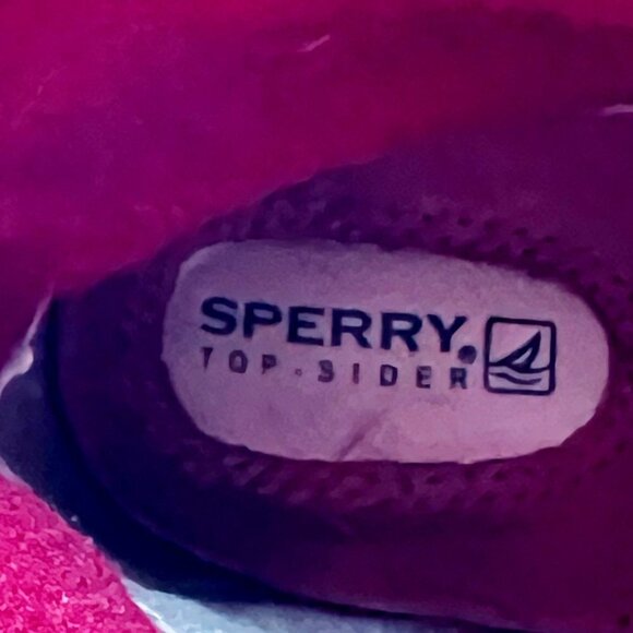 Sperry Topsider Hikerfish Leather Leopard Print Calf Hair Boots. Size 6 - Picture 9 of 13